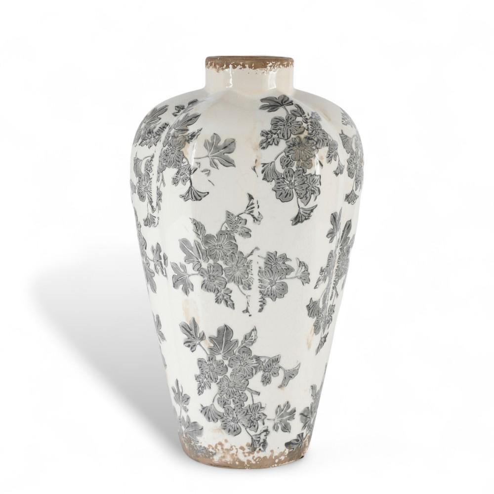 VASO CERAMICA H39 DECORATA